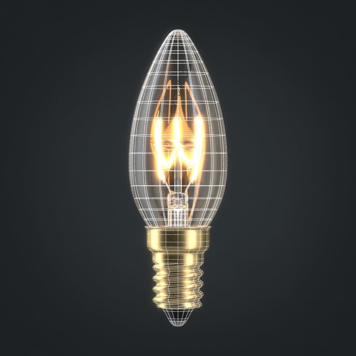 Light bulb 10 3D model_4