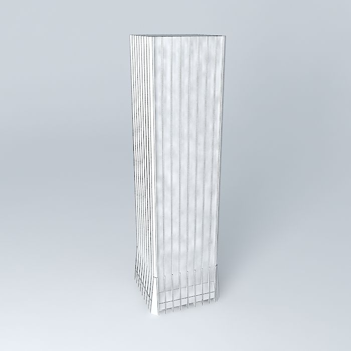 Wells Fargo Center Free 3D model_4