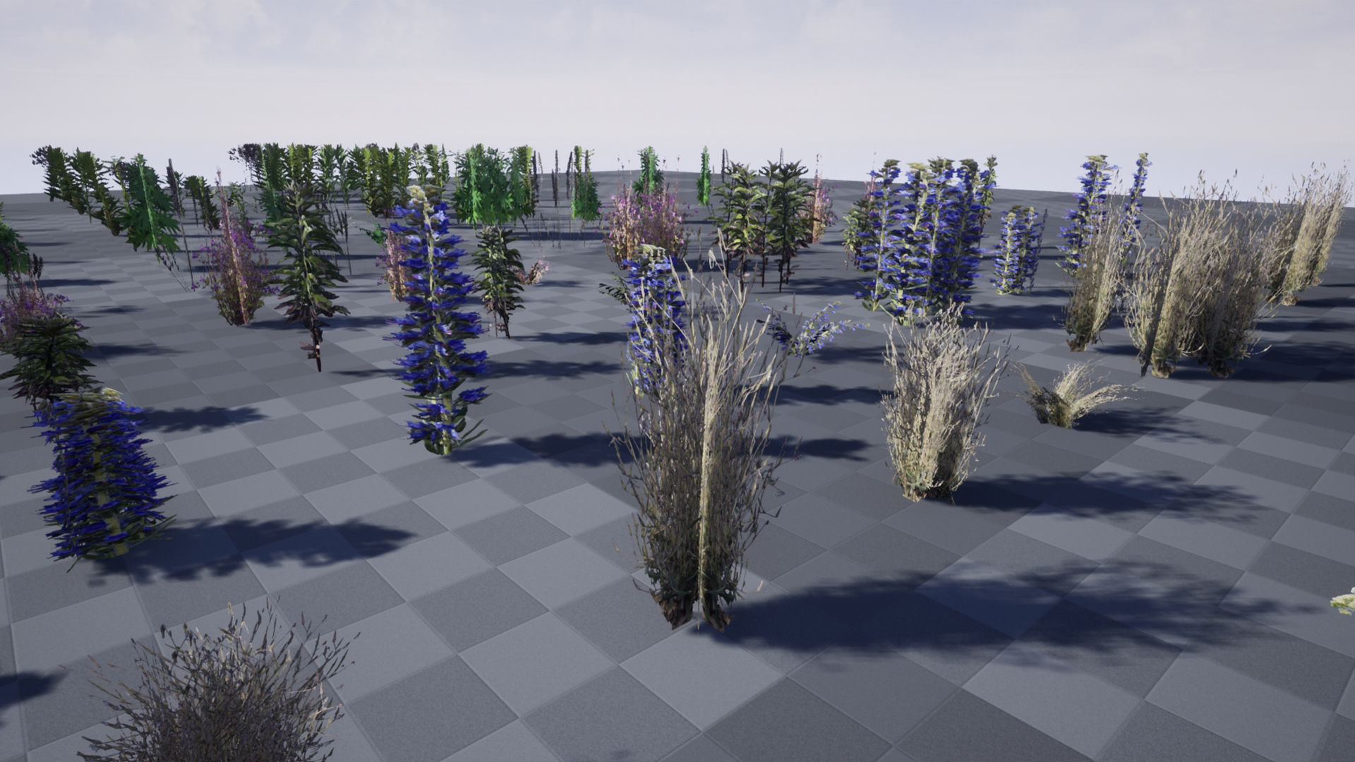 Vegetation Pack I 135 Variations Low-poly 3D model_6