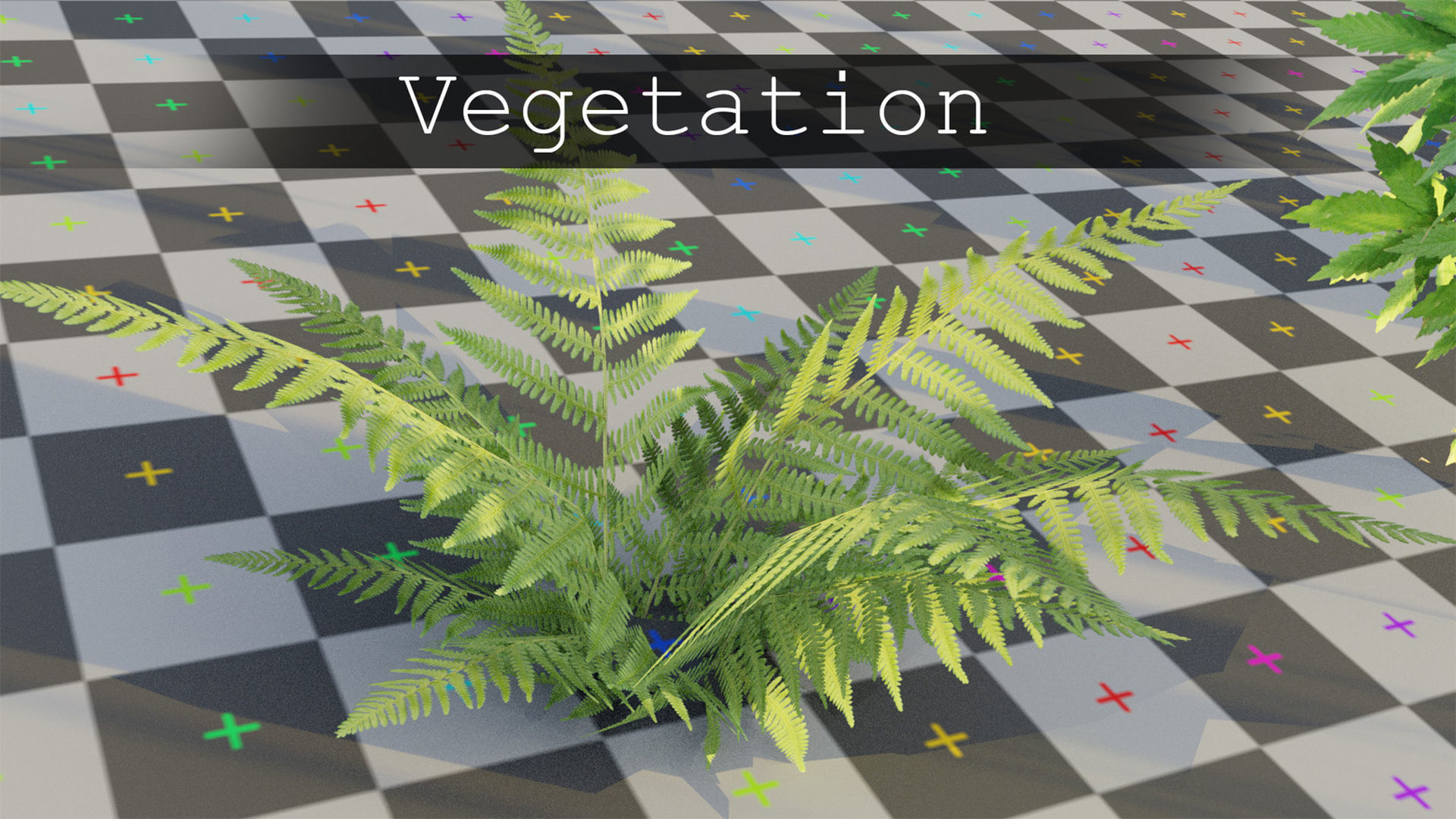 Vegetation Pack I 135 Variations Low-poly 3D model_9