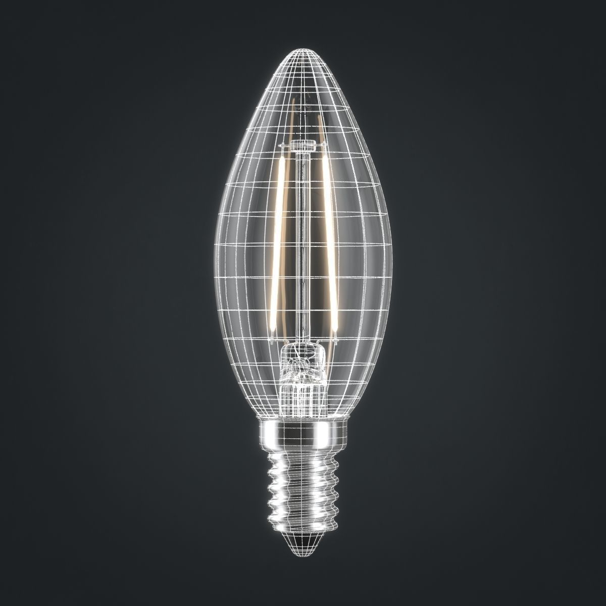 Light bulb 13 3D model_5
