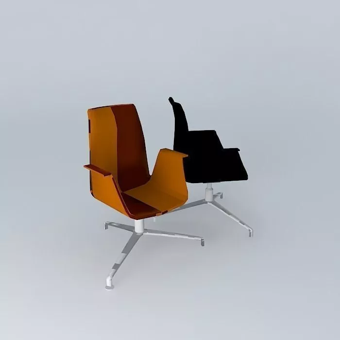 Bene FK Chair or FK Lounge Free 3D model