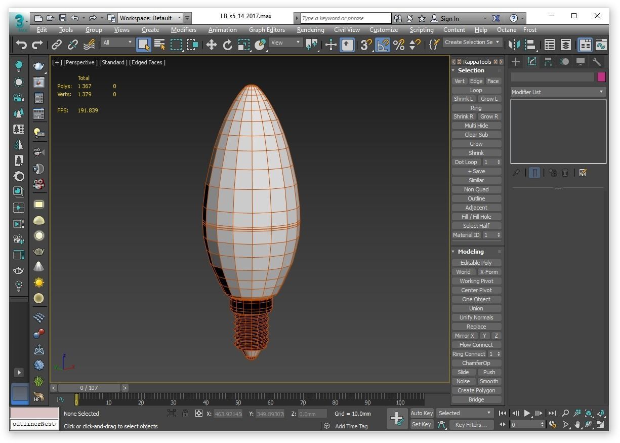 Light bulb 14 3D model_16