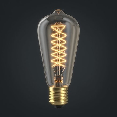 Light bulb 17 3D model