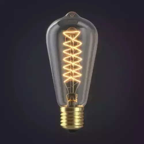 Light bulb 17 3D model