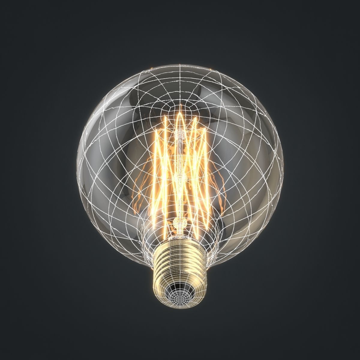 Light bulb 19 3D model_6