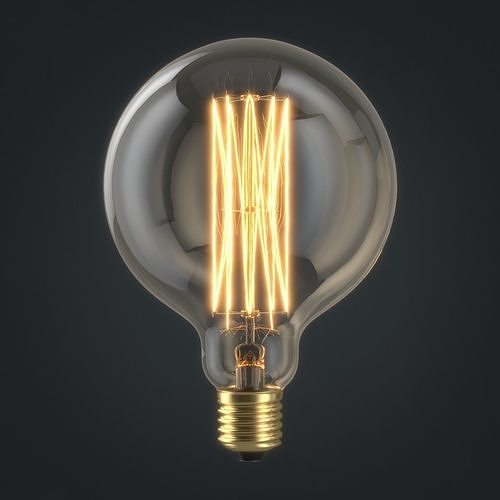 Light bulb 19 3D model