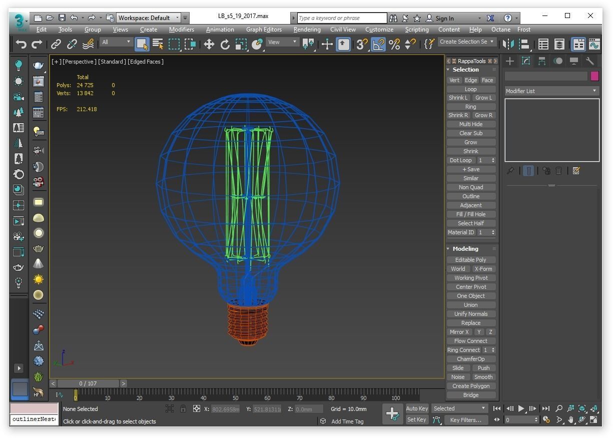 Light bulb 19 3D model_16