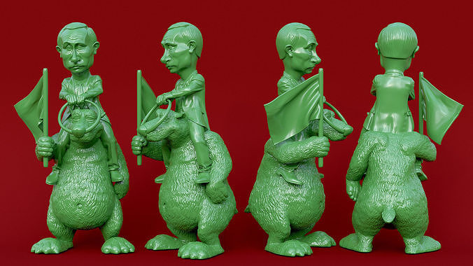 Putin 3D print model