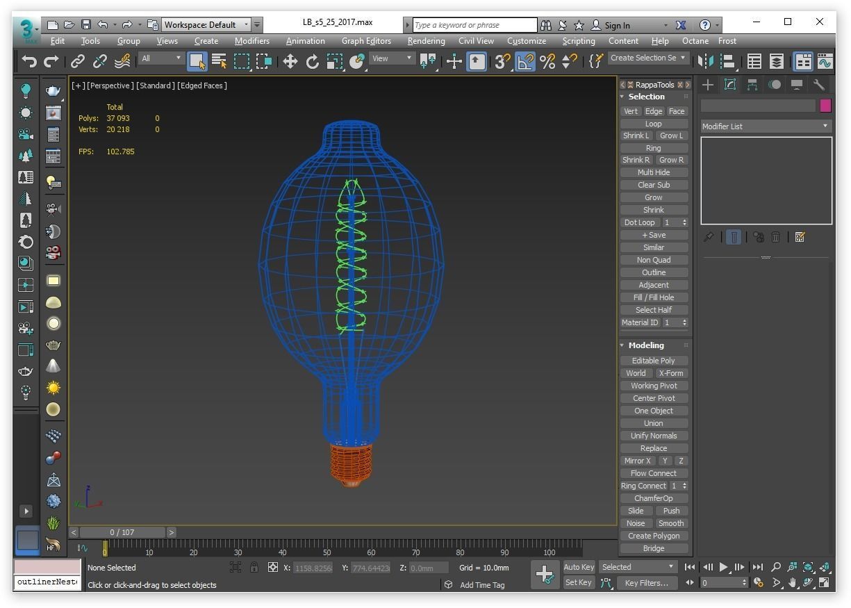 Light bulb 25 3D model_16