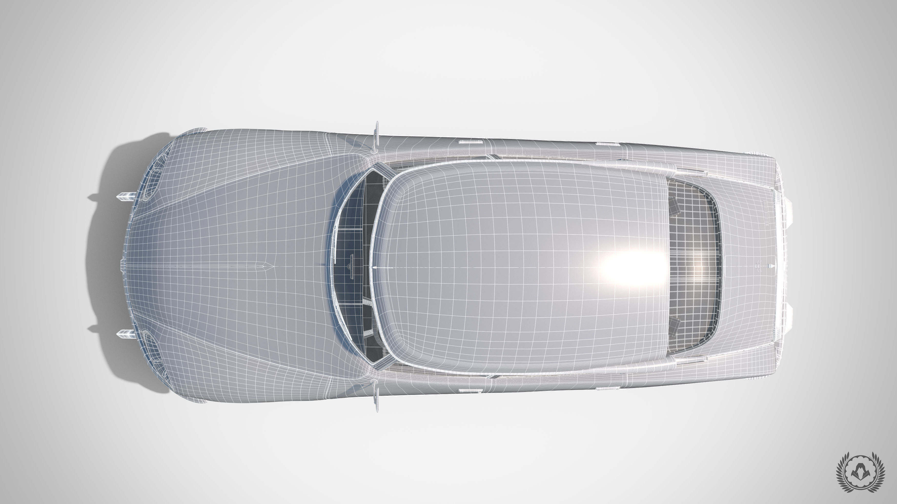 Citroen DS 23 - 1974 3D model_14