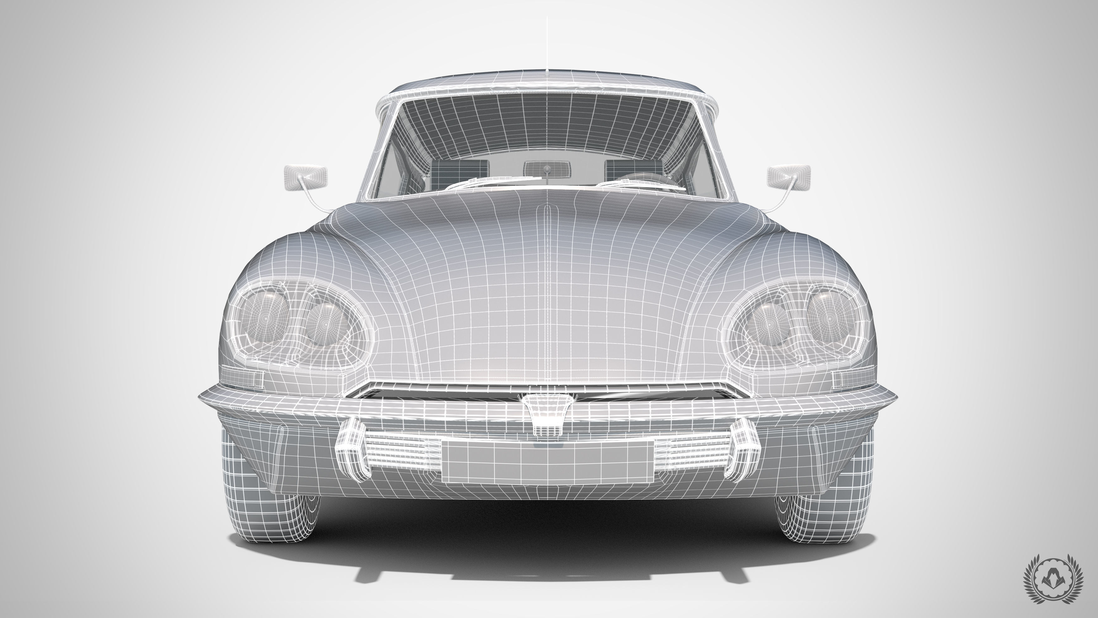 Citroen DS 23 - 1974 3D model_12