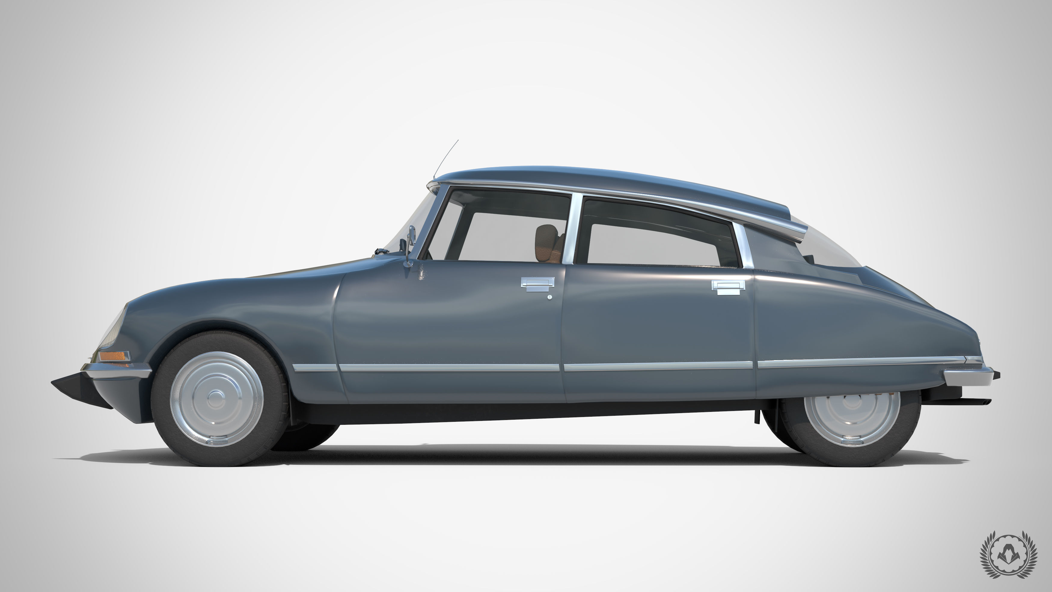Citroen DS 23 - 1974 3D model_5