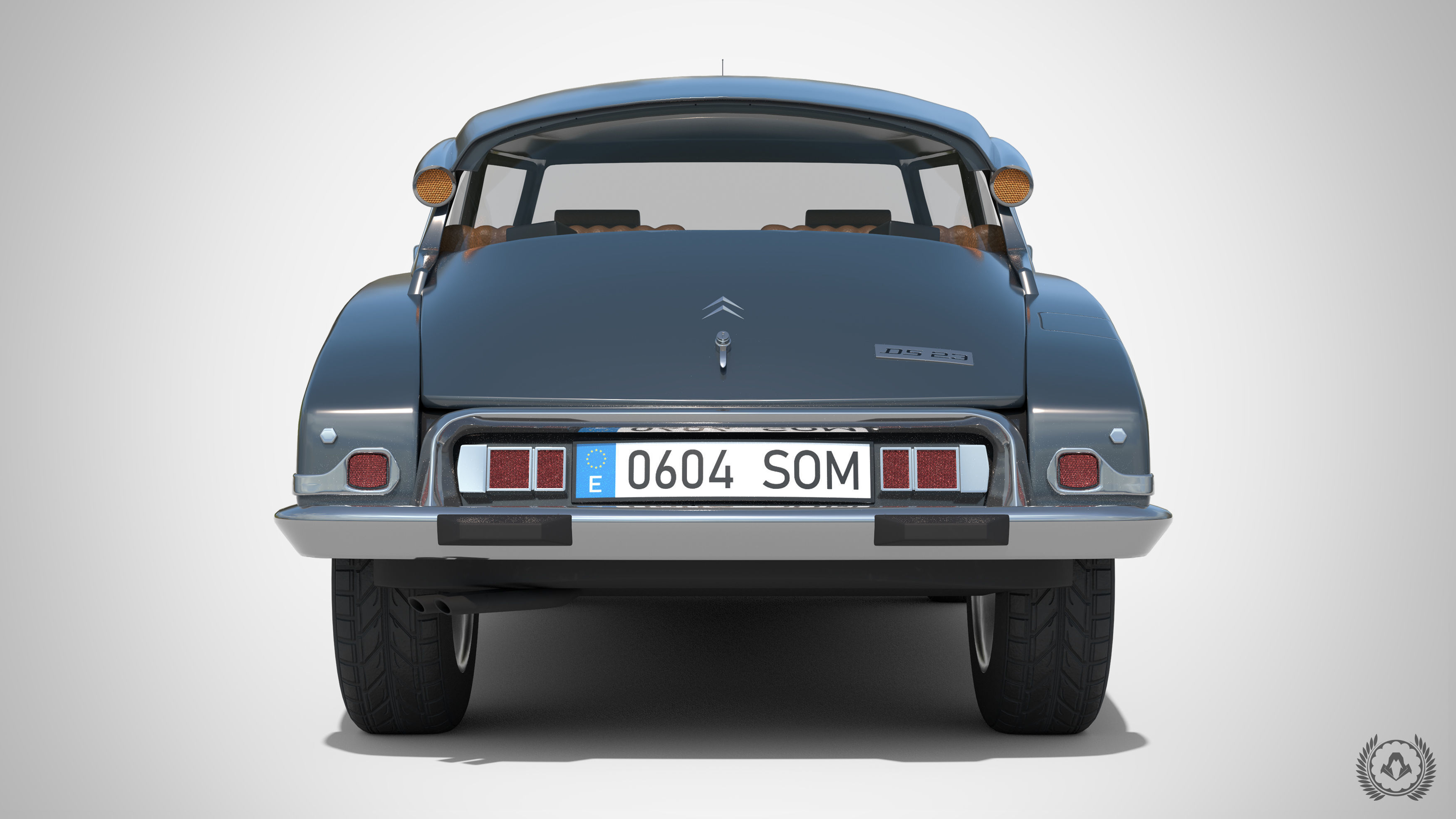 Citroen DS 23 - 1974 3D model_4