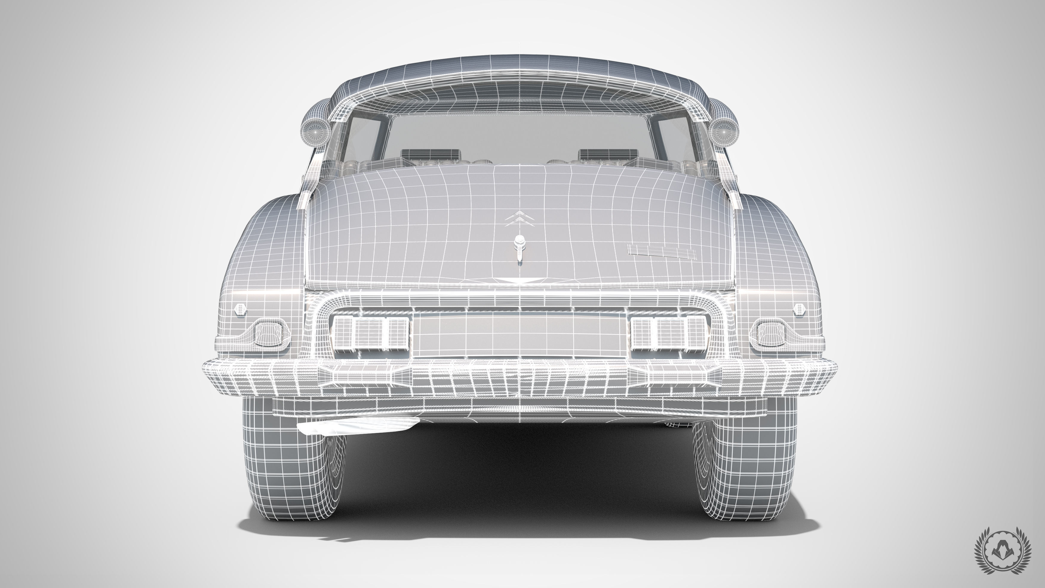 Citroen DS 23 - 1974 3D model_11