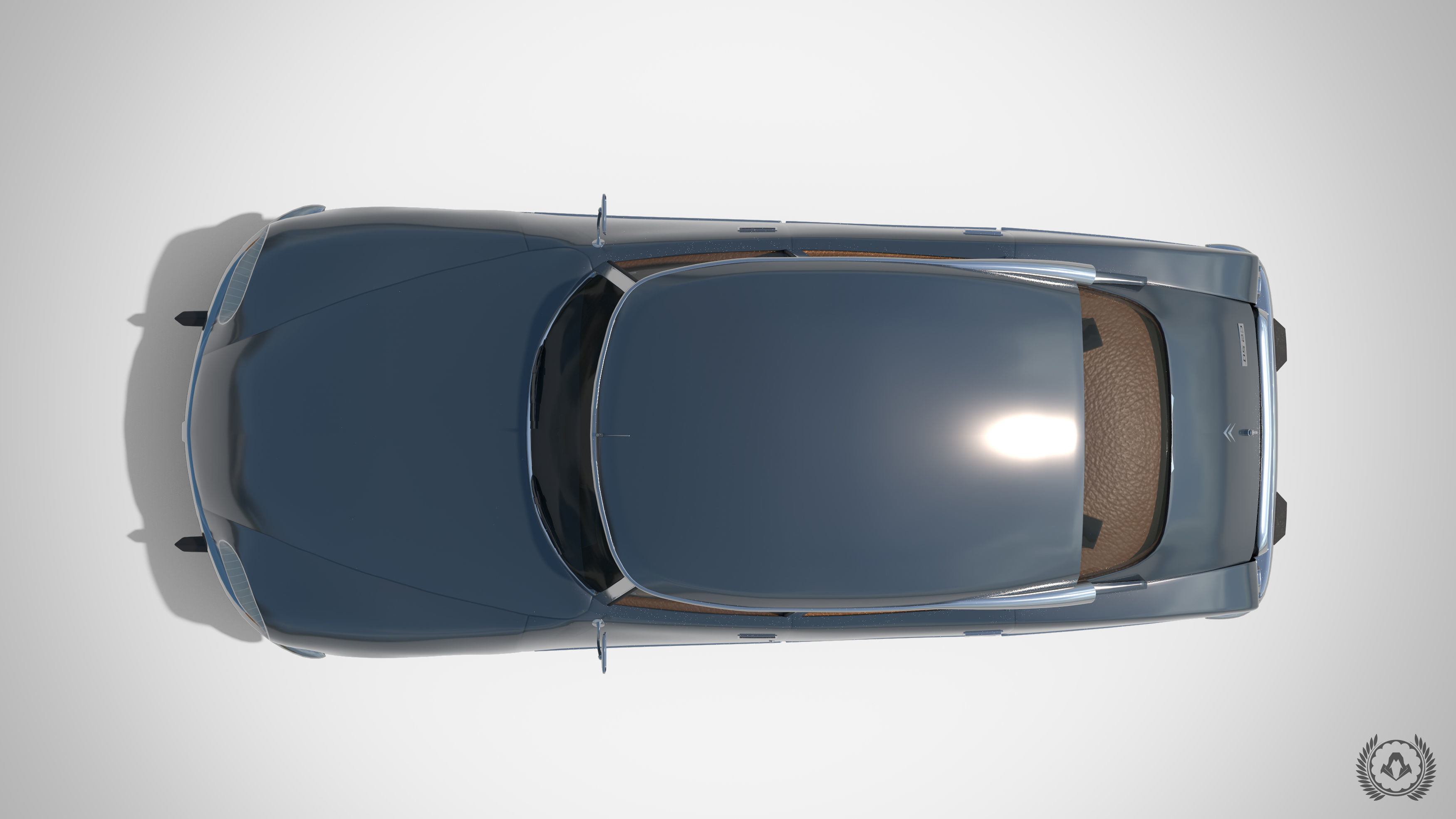 Citroen DS 23 - 1974 3D model_6
