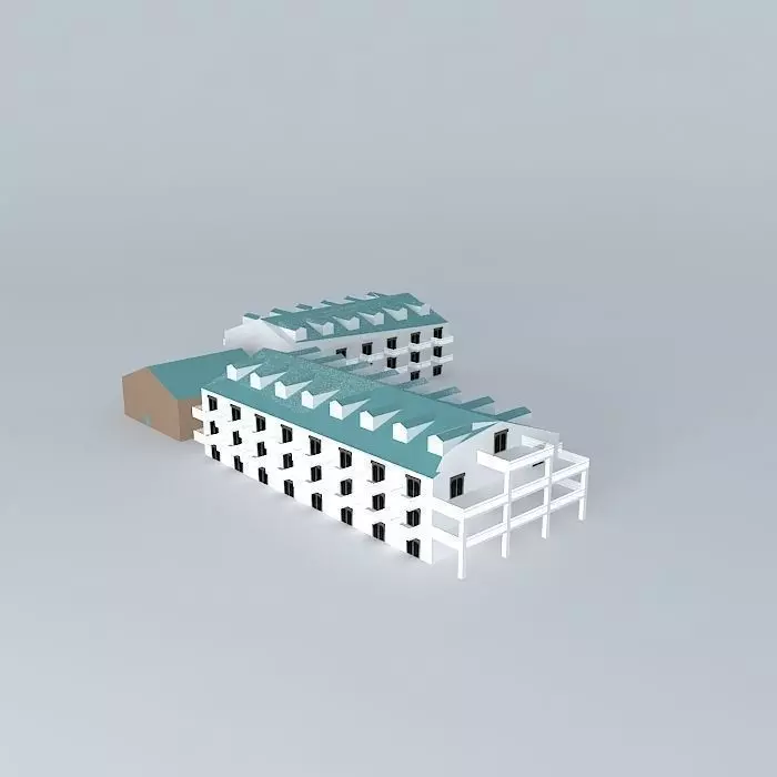 Carib Sands Beach Resort Free 3D model_0