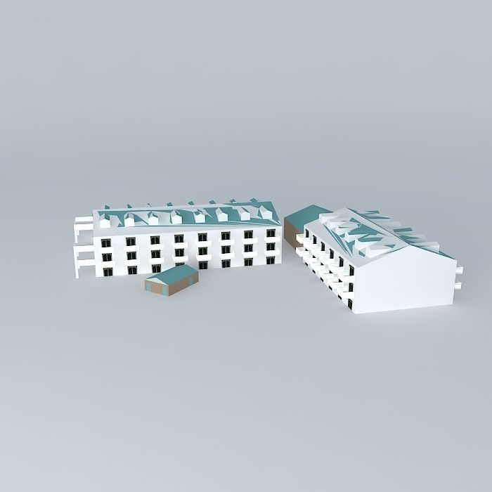 Carib Sands Beach Resort Free 3D model_2