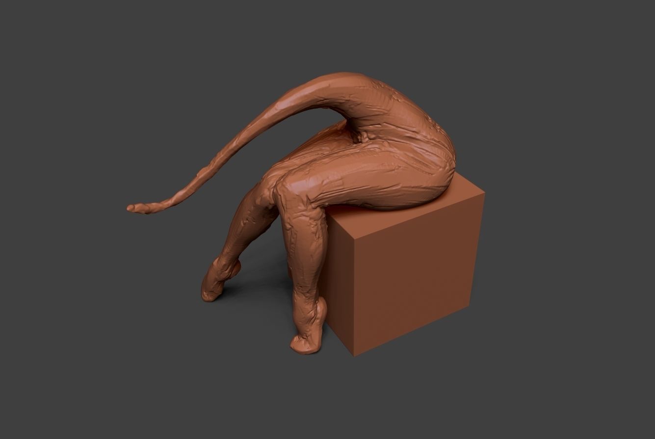 Clay Legs 9 3D print model_6