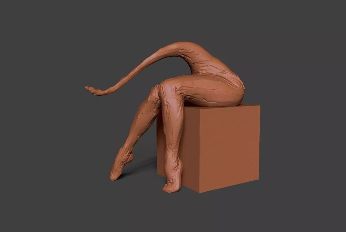 Clay Legs 9 3D print model_0