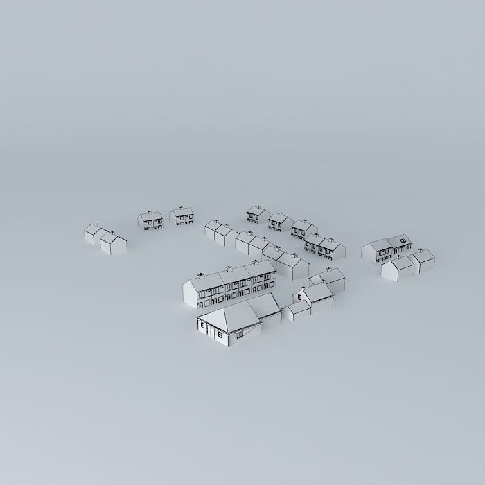 so the norritstraat is off the new part of the extended Ooste... Free 3D model_4