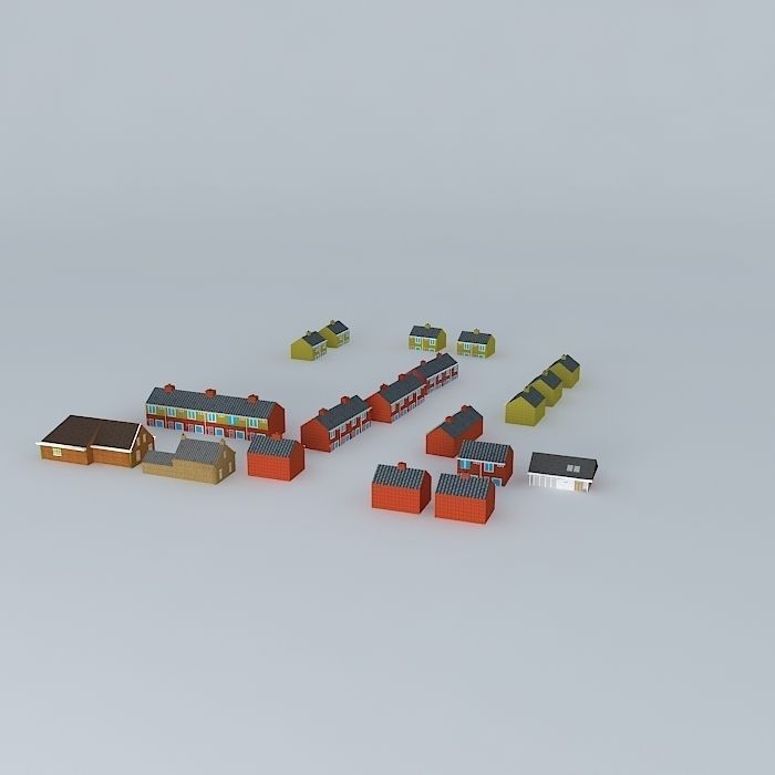 so the norritstraat is off the new part of the extended Ooste... Free 3D model_1