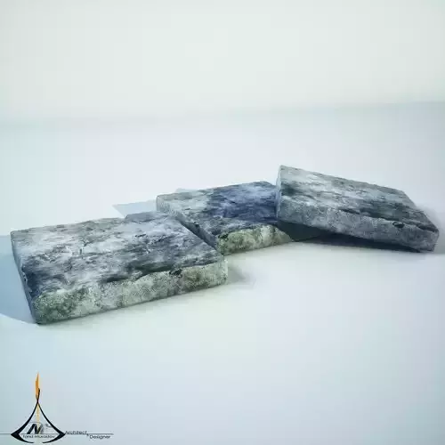 Stone Plate 3D model