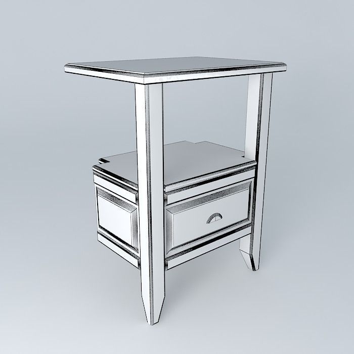 Sofa Table Free 3D model_3