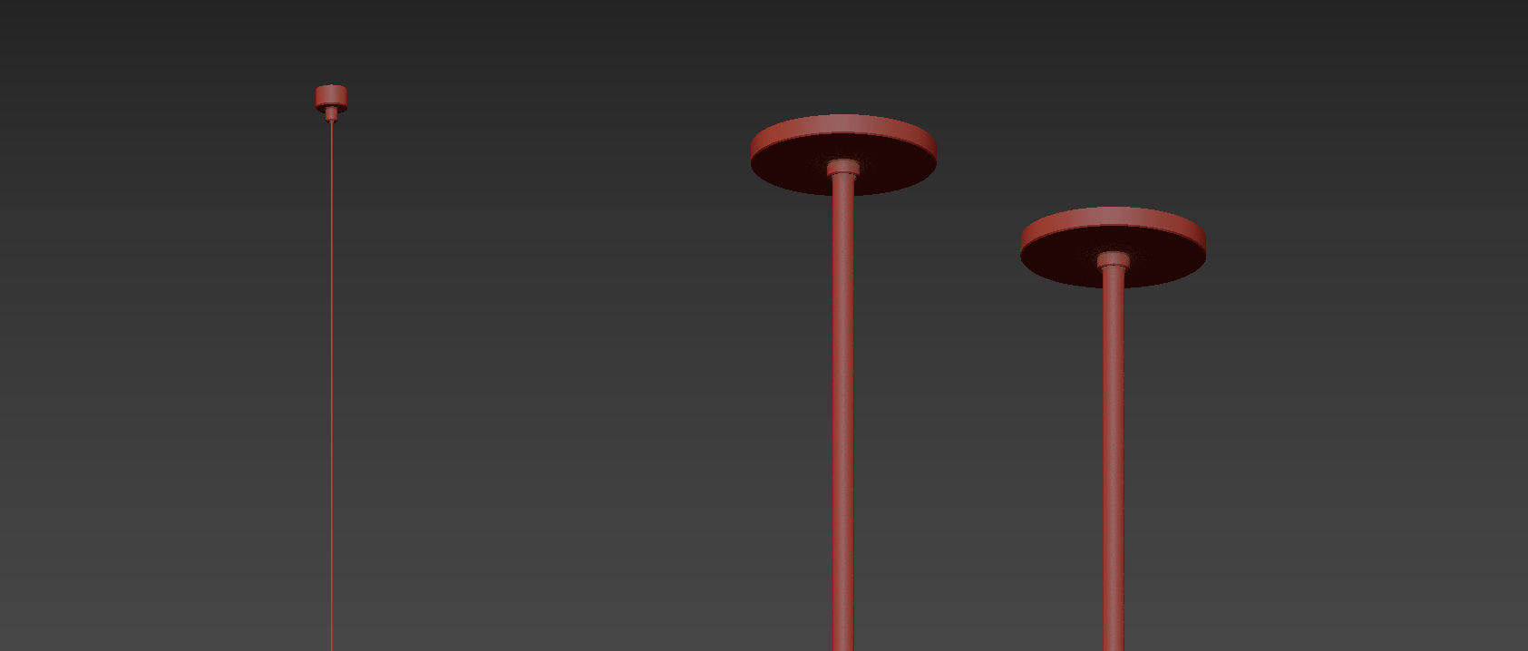 Satellite IV Sculpted Pendant by Paul Matter 3D model_2