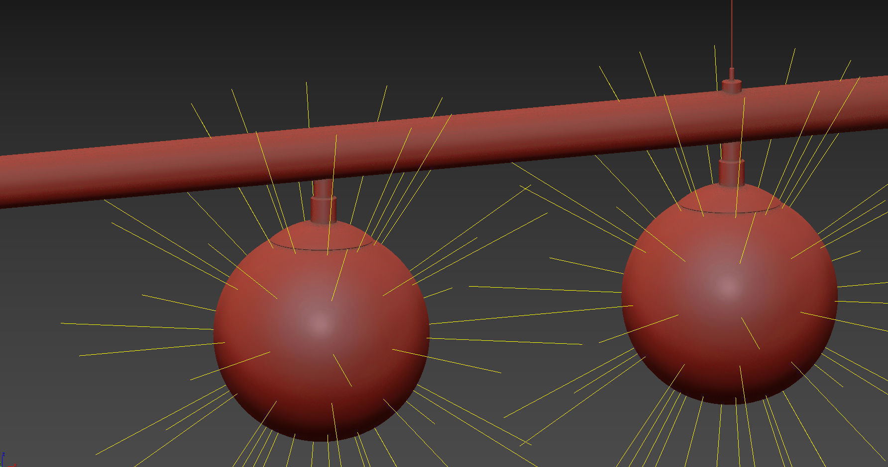 Satellite IV Sculpted Pendant by Paul Matter 3D model_4