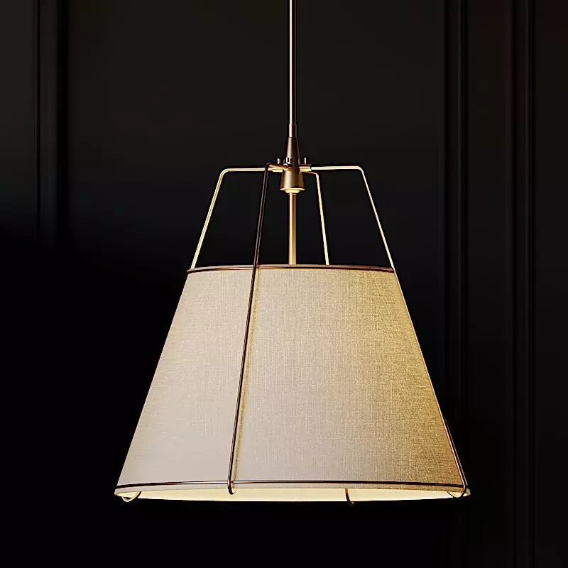 CONICAL DRUM PENDANT 2 Variants 3D model