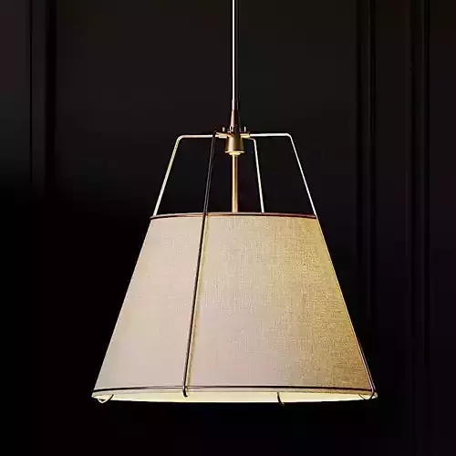 CONICAL DRUM PENDANT 2 Variants 3D model