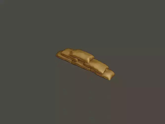 SandBags 001 3D print model