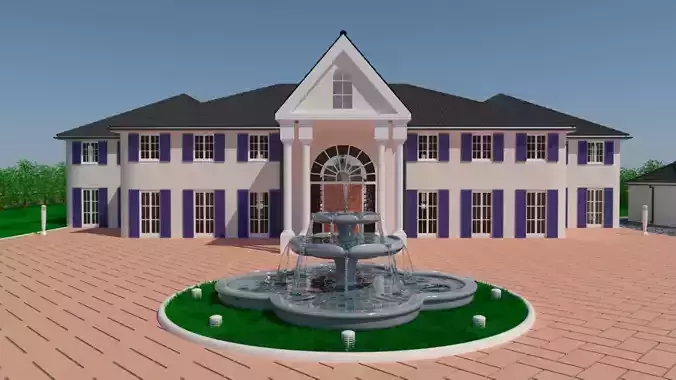 Luxury House 3D model