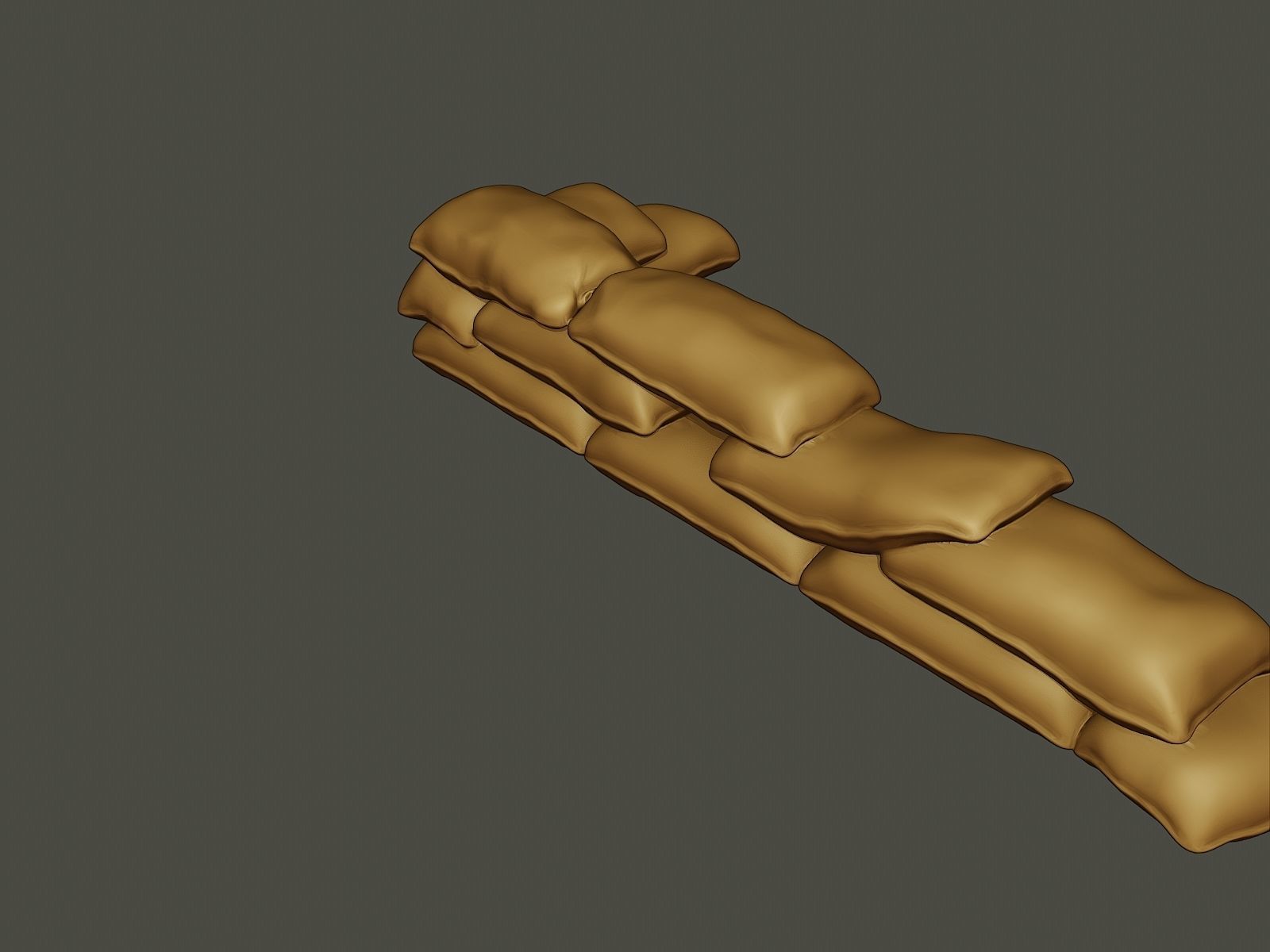 SandBags 002 3D print model_16