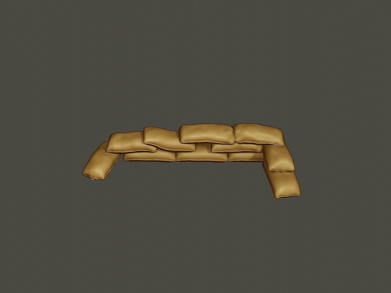 SandBags 002 3D print model_4