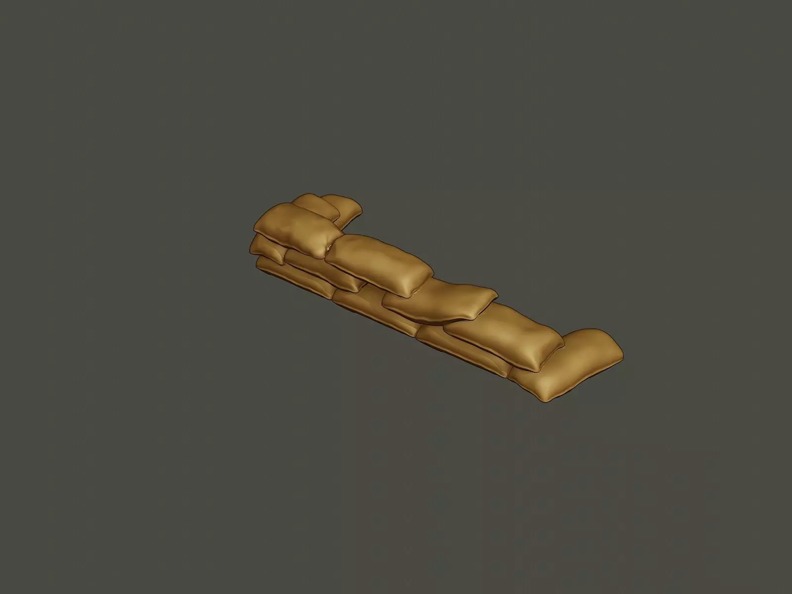 SandBags 002 3D print model_0