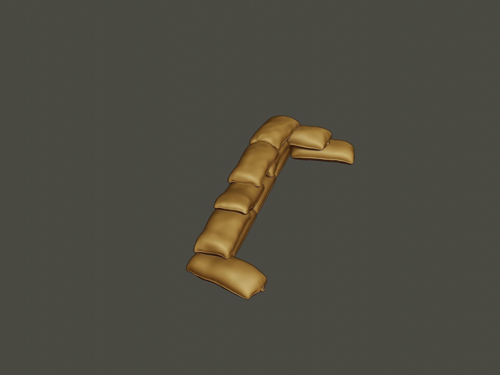 SandBags 002 3D print model_2