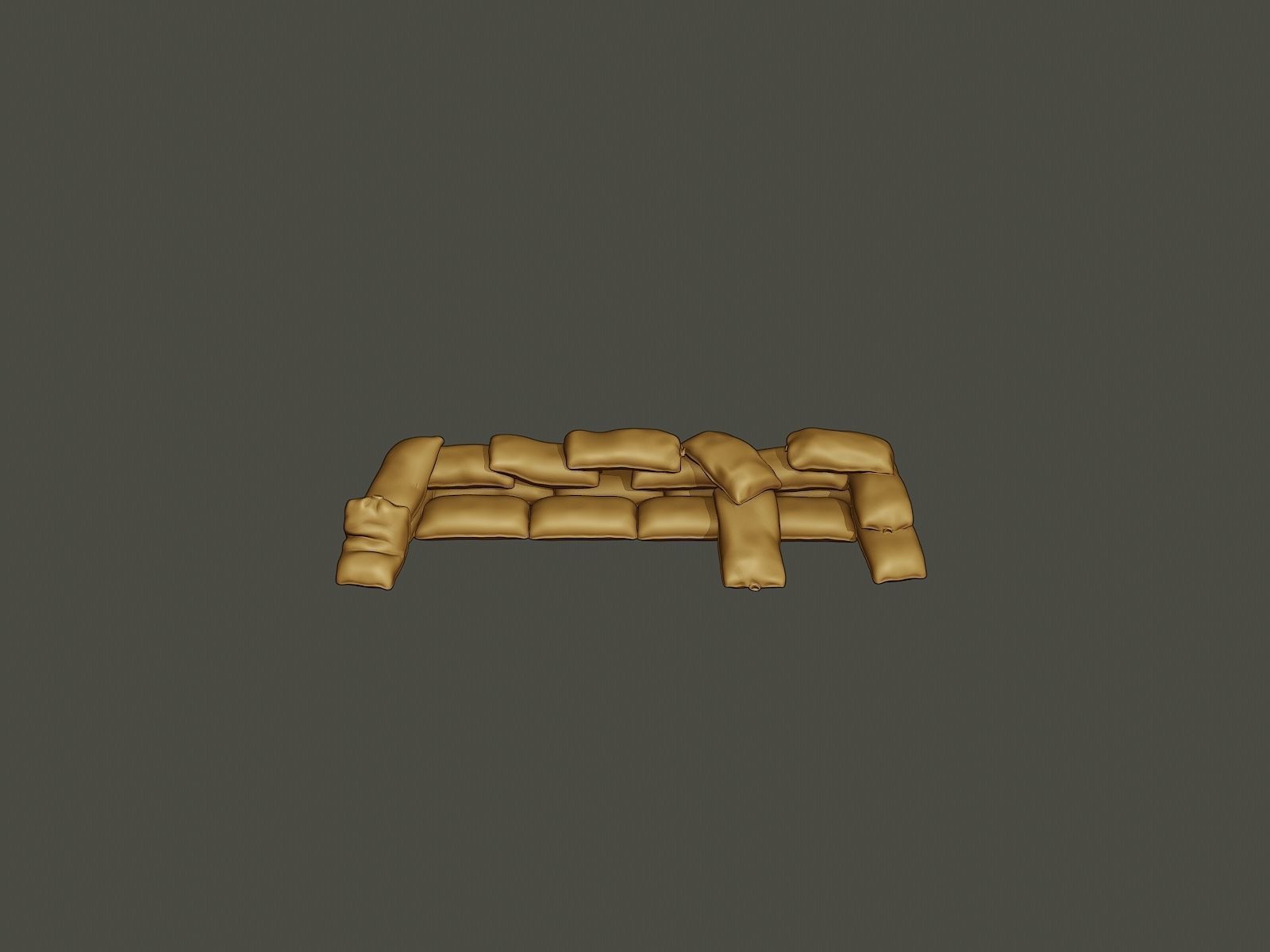 SandBags 004 3D print model_4