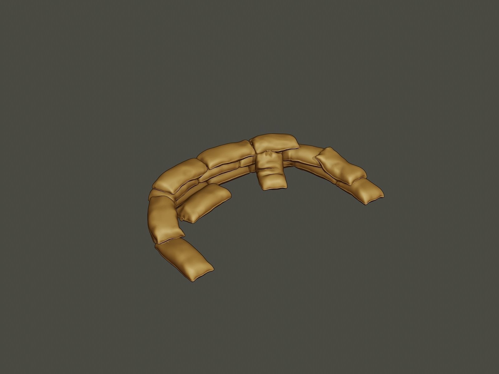 SandBags 005 3D print model_3