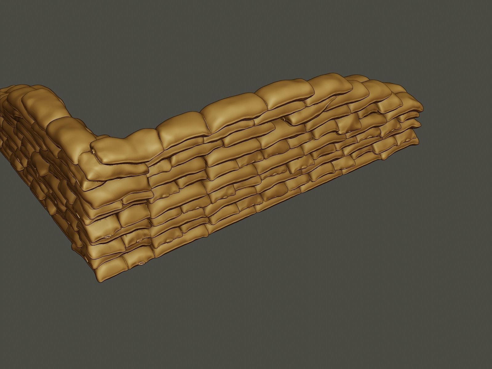 SandBags 007 3D print model_8