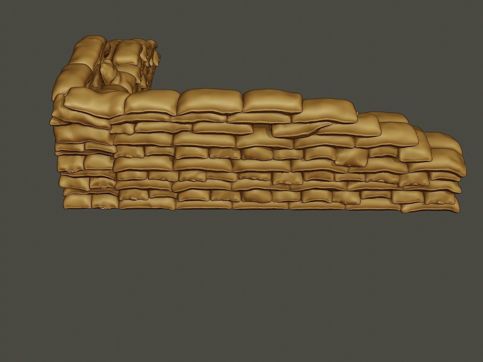 SandBags 007 3D print model_9