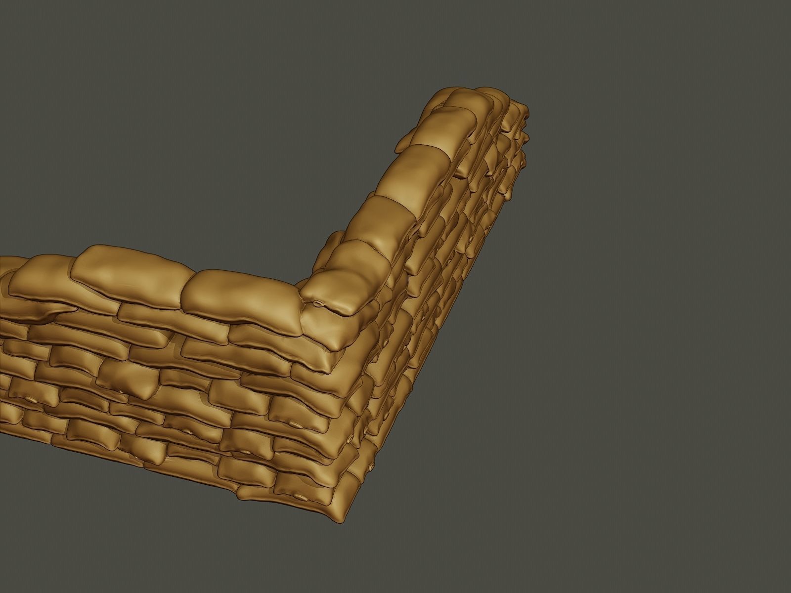 SandBags 007 3D print model_7