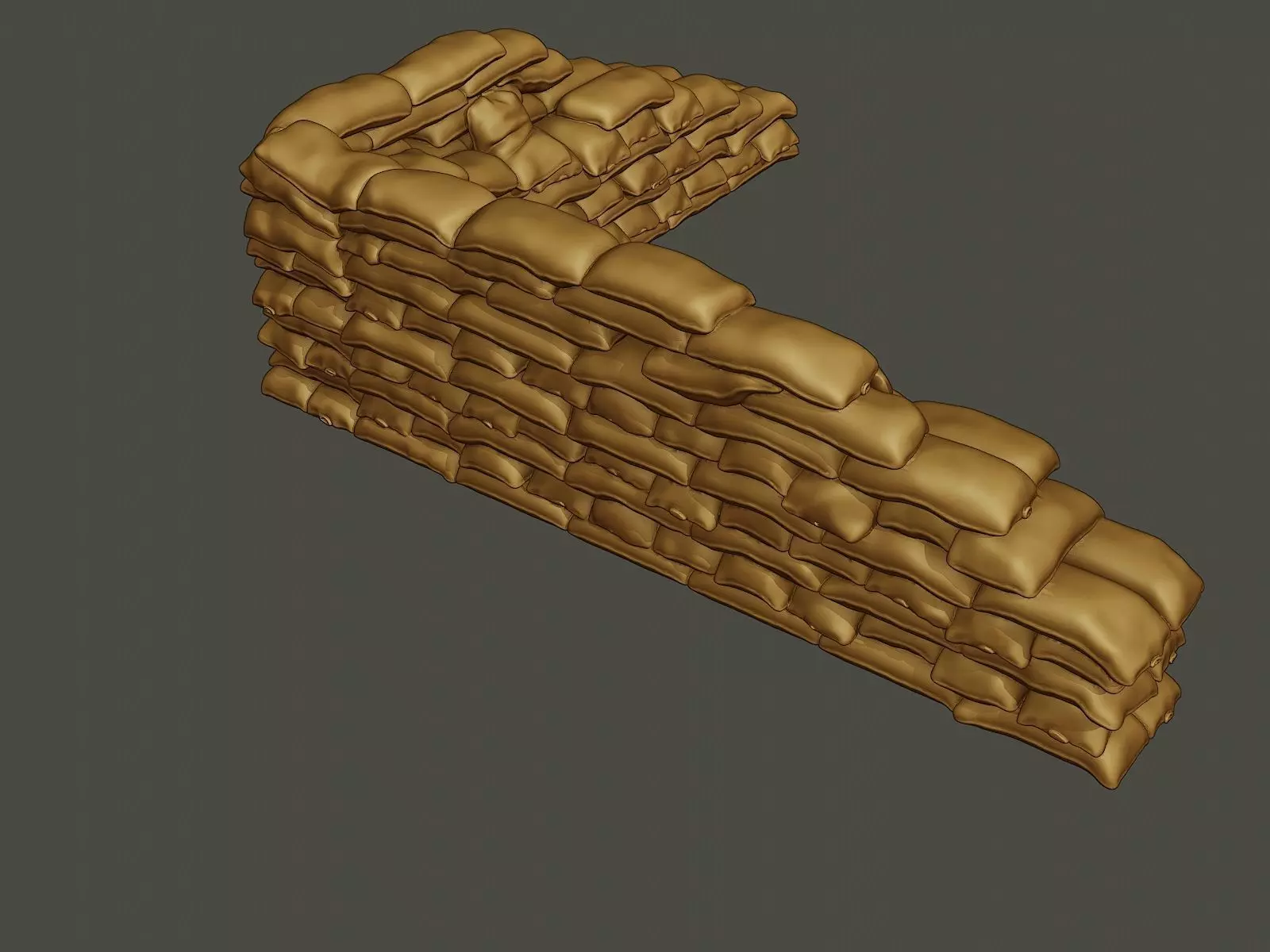 SandBags 007 3D print model_0