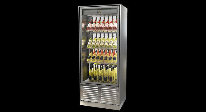 Wine cabinet Enofrigo Enogalax bi-facial version 3D model