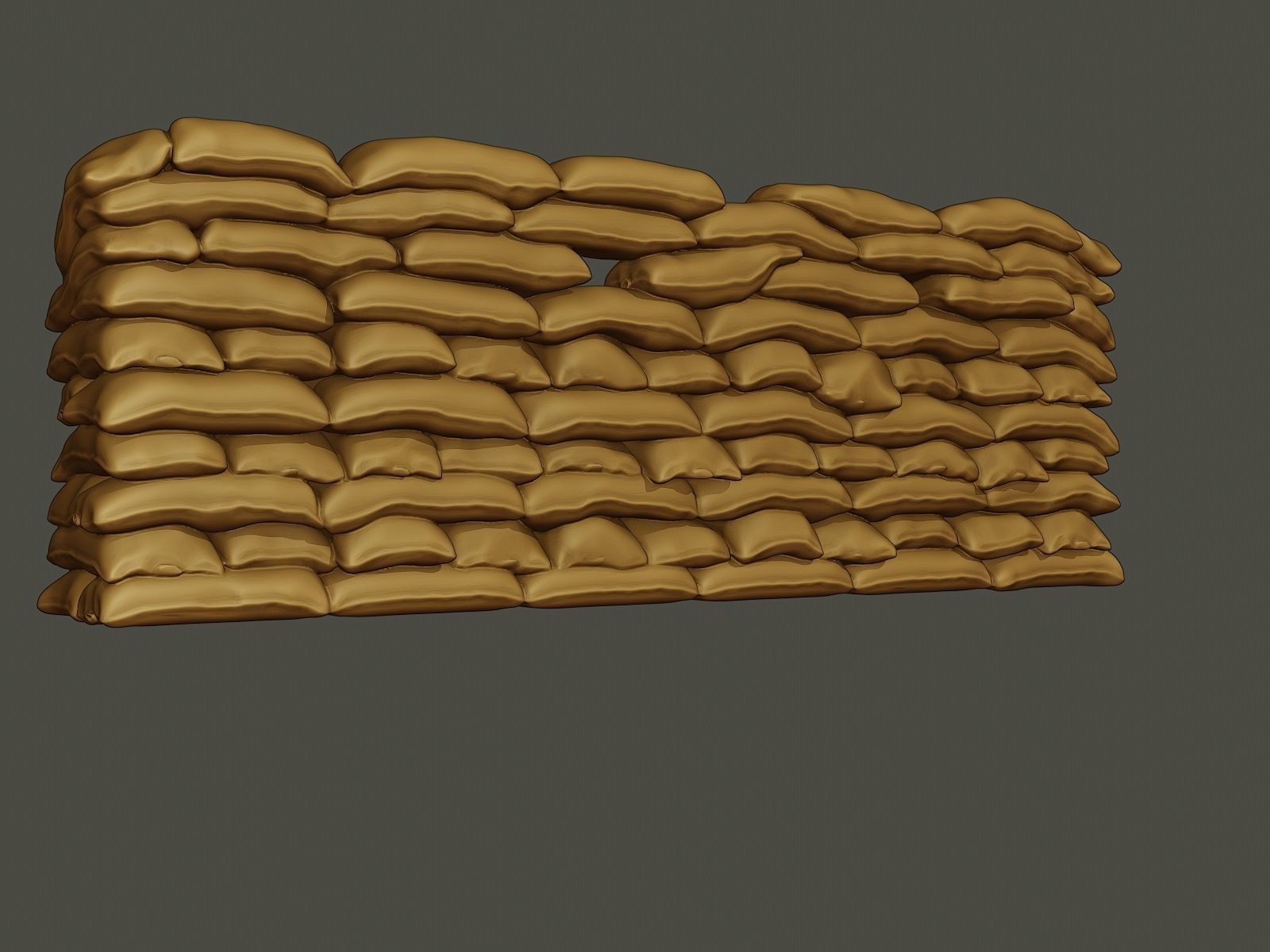 SandBags Pack1 3D Model Collection_33