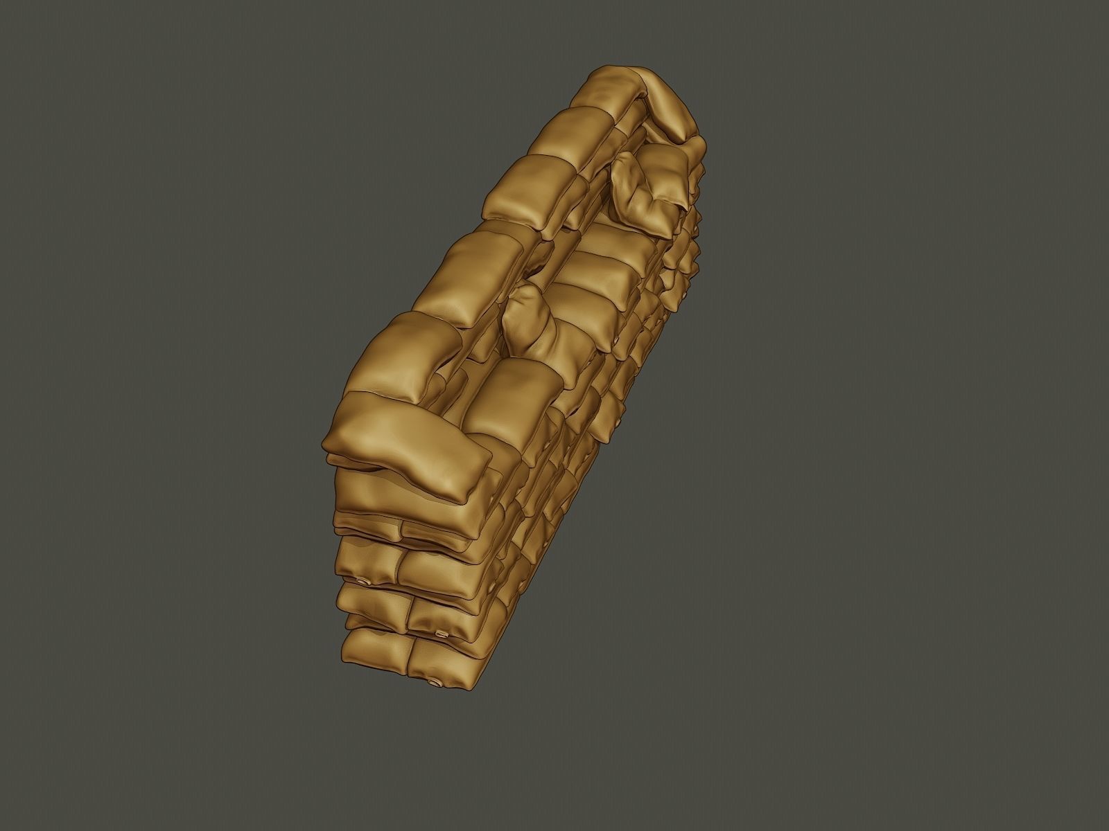 SandBags Pack1 3D Model Collection_28