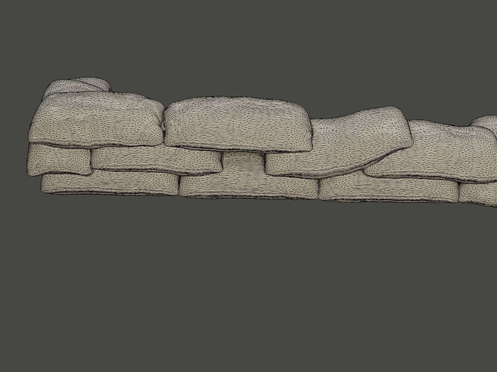 SandBags Pack1 3D Model Collection_11