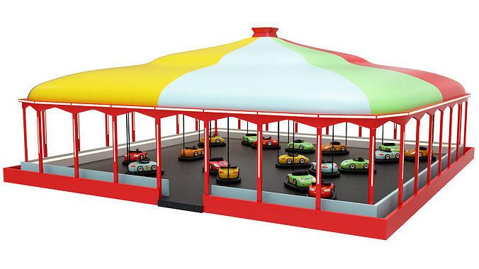 Bumper Cars 3D model