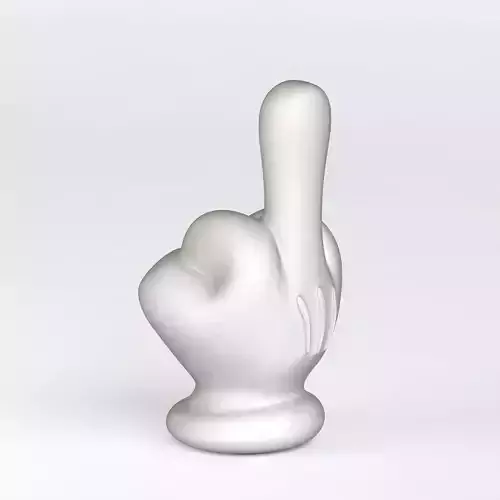 mickey hand 3D print model